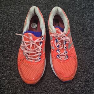 New Balance Blue and Orange Sneakers